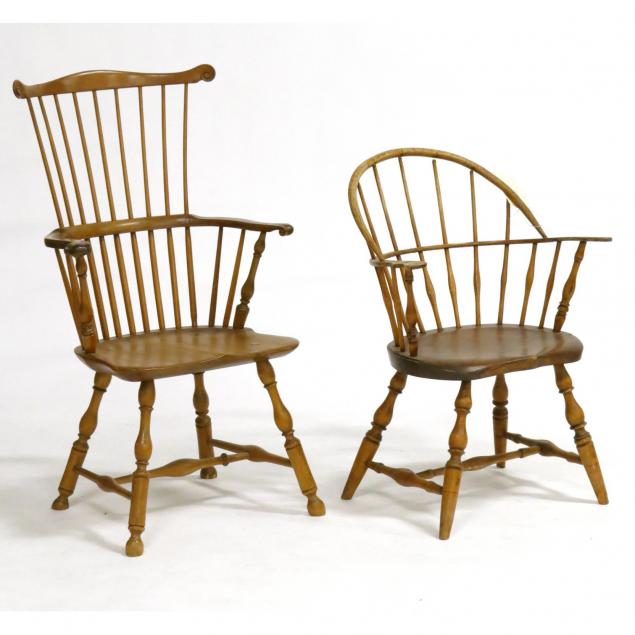 hoop-back-windsor-arm-chair-and-high-back-windsor-chair