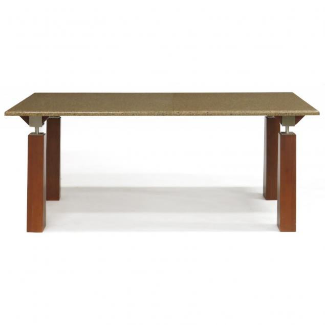 contemporary-custom-stone-top-dining-table