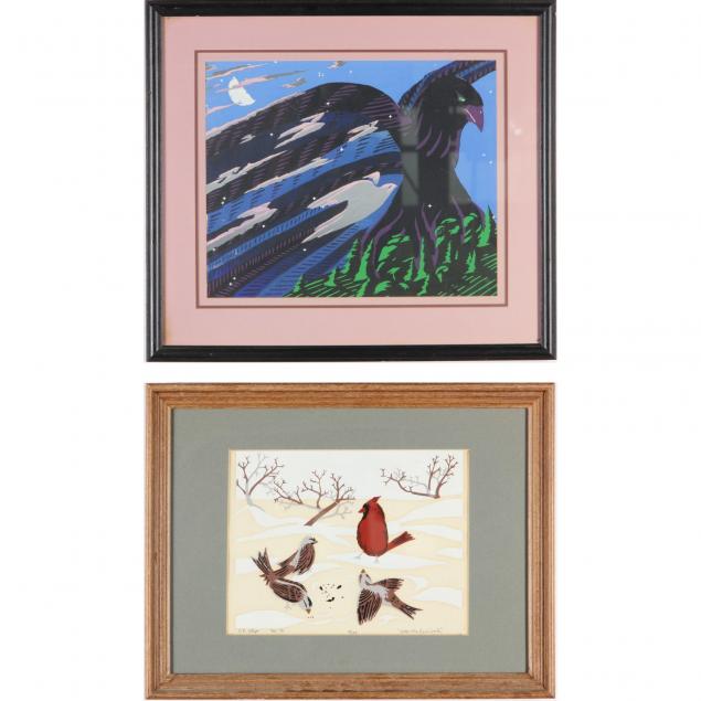 two-prints-of-birds