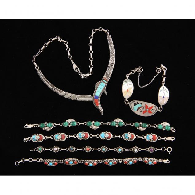 zuni-sterling-jewelry-group