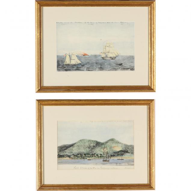 two-reproduction-mexican-war-naval-prints