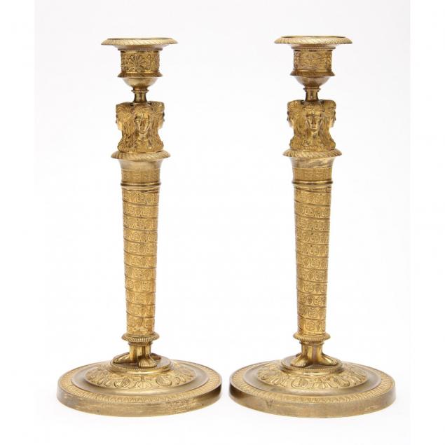 pair-of-french-greek-revival-brass-candlesticks