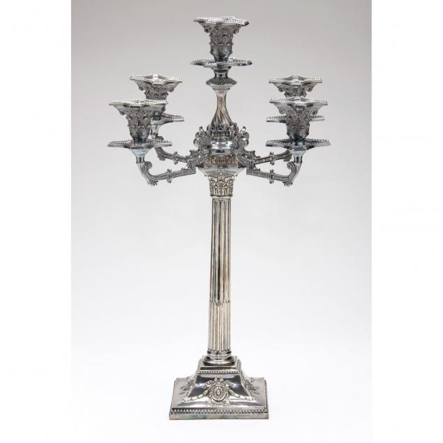 antique-english-silverplate-four-light-candelabra