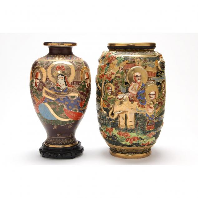 two-large-satsuma-vases