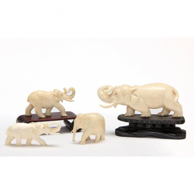 four-carved-ivory-elephants
