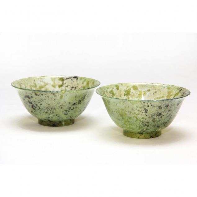 two-fine-carved-spinach-jade-tea-bowls