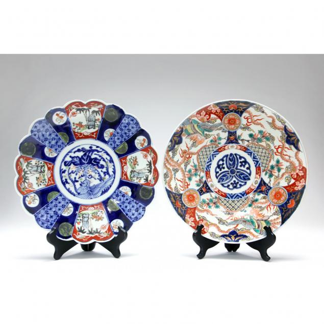 two-japanese-imari-porcelain-chargers