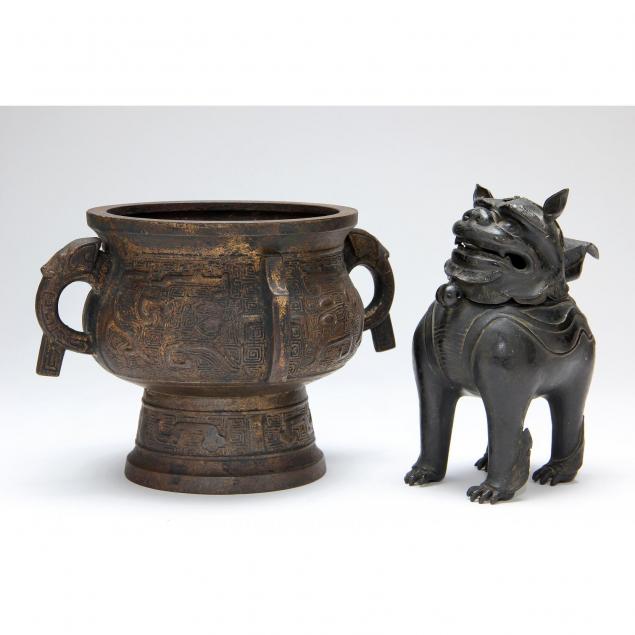 two-asian-bronze-censers