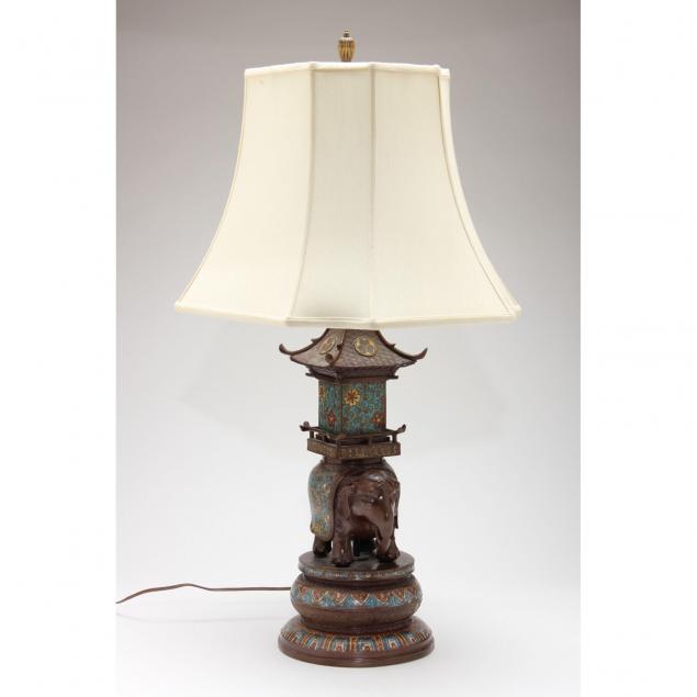 fine-champleve-figural-table-lamp