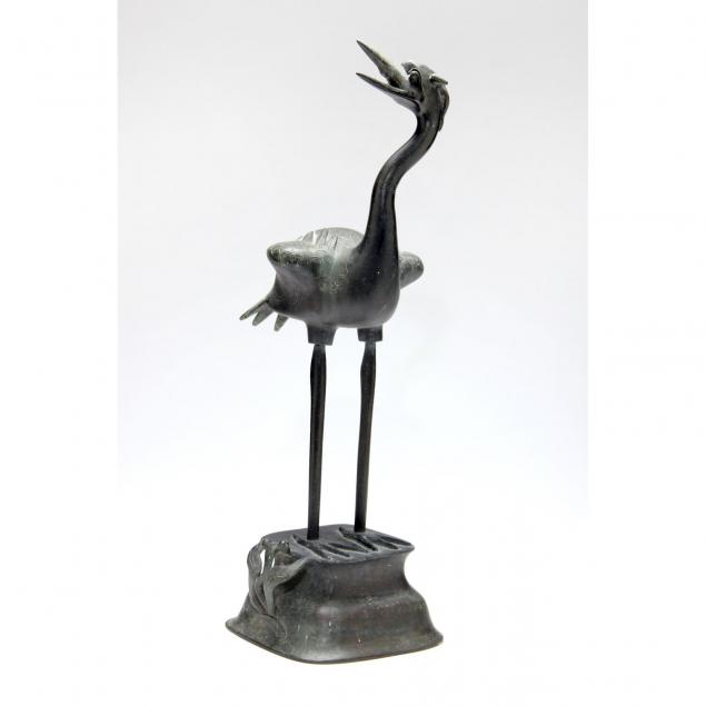 meiji-period-japanese-bronze-crane