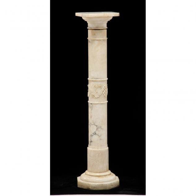 white-marble-columnar-pedestal
