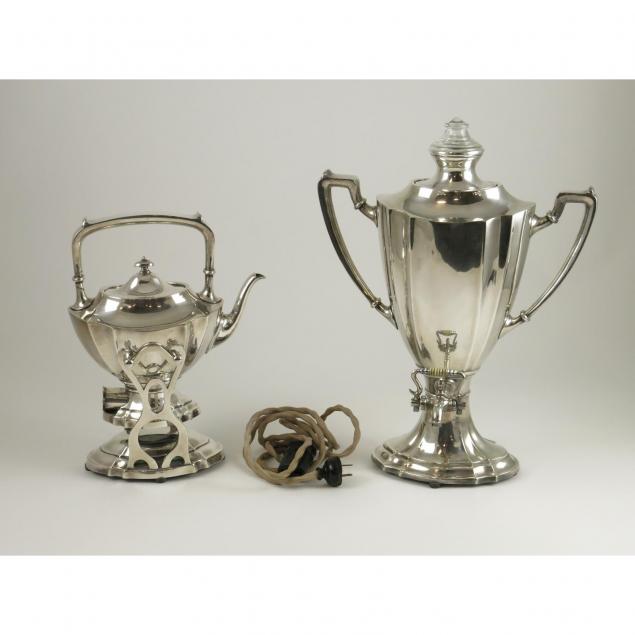 two-rogers-silverplate-heated-serving-pots