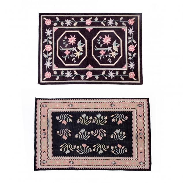 two-flat-weave-area-rugs