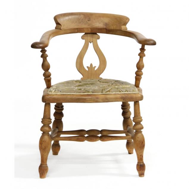 antique-barrel-back-armchair