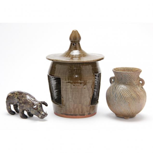 three-seagrove-area-pottery-items