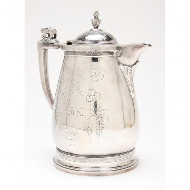 victorian-silver-ice-water-pitcher