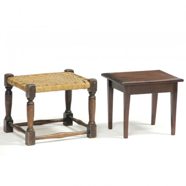 two-small-footstools