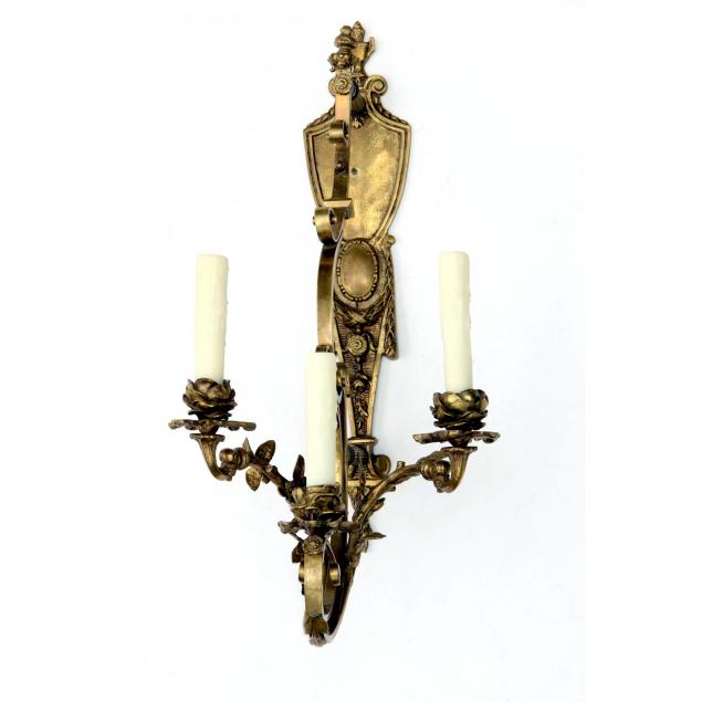 neoclassical-bronze-wall-sconce