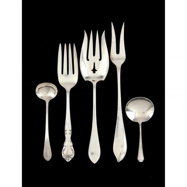 five-sterling-silver-serving-items