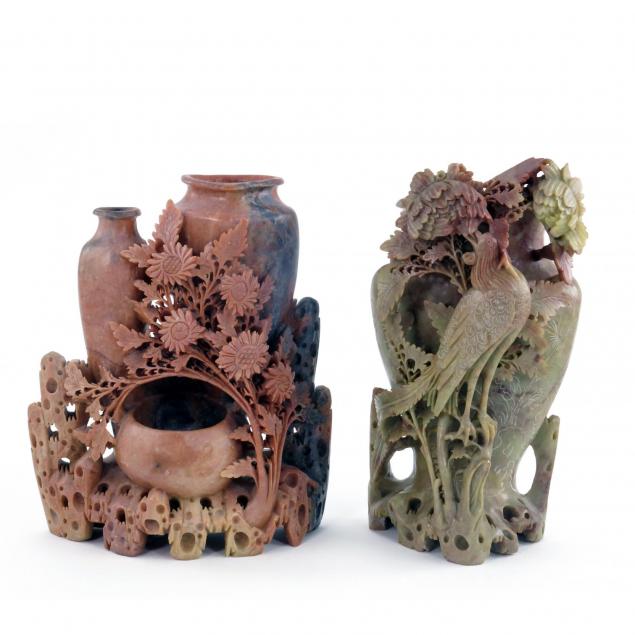 two-chinese-carved-hard-stone-vases