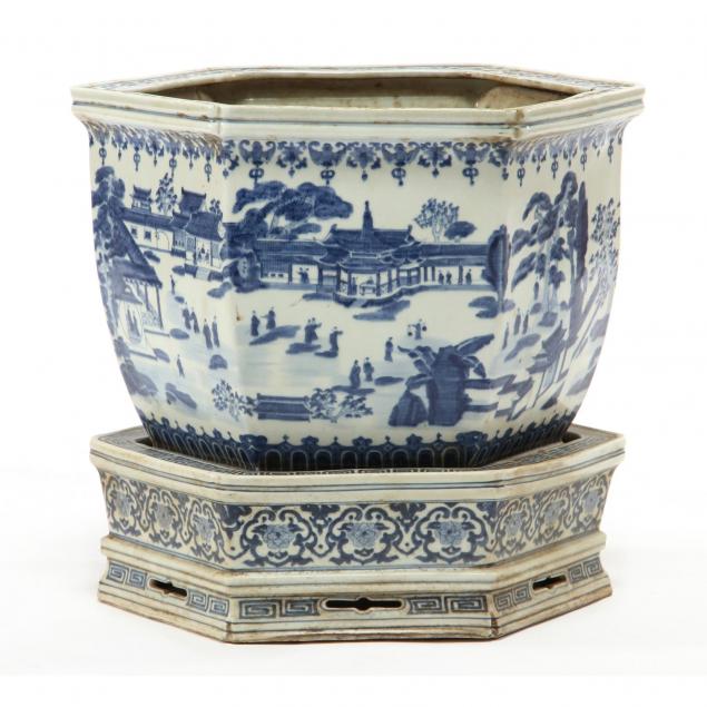 chinese-blue-and-white-jardiniere-with-stand