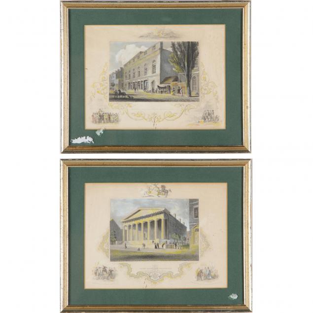 pair-of-framed-engravings-of-philadelphia