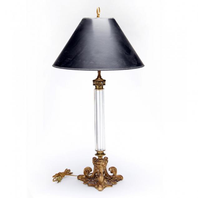 continental-ormolu-mounted-glass-table-lamp