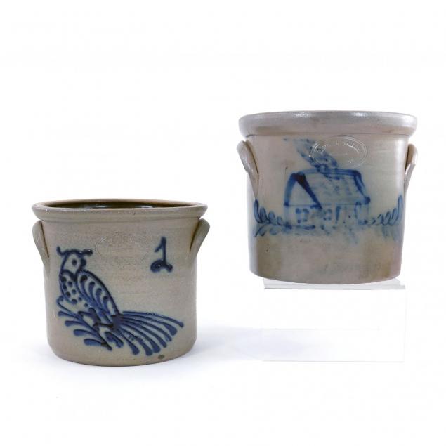 two-decorated-stoneware-crocks