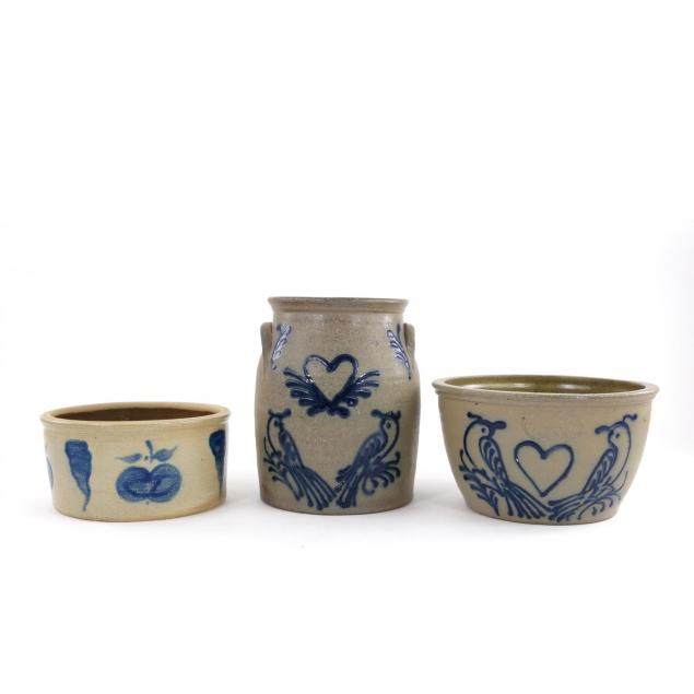 three-stoneware-vessels
