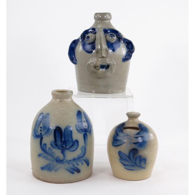 three-stoneware-items-beaumont-pottery-york-maine
