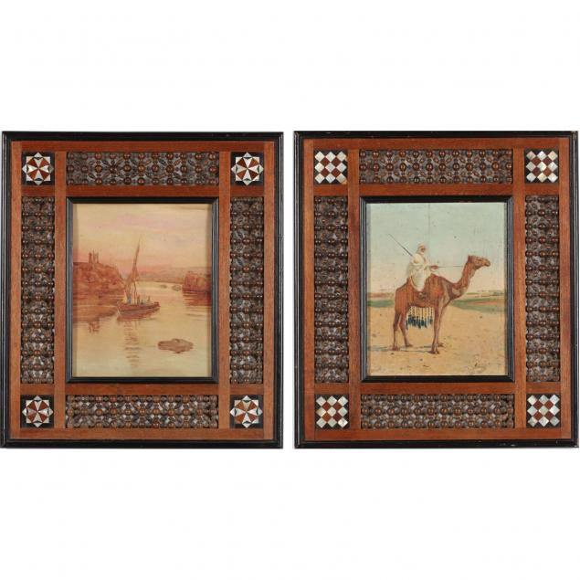 two-antique-eygptian-decorative-works