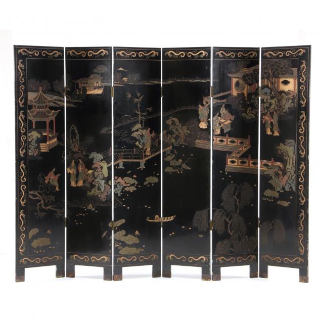 asian-coromandel-six-panel-floor-screen