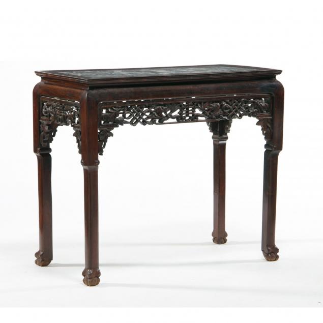 chinese-carved-marble-top-console-table