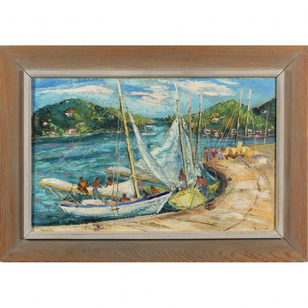 corrie-mccallum-sc-1914-2009-harbor-scene