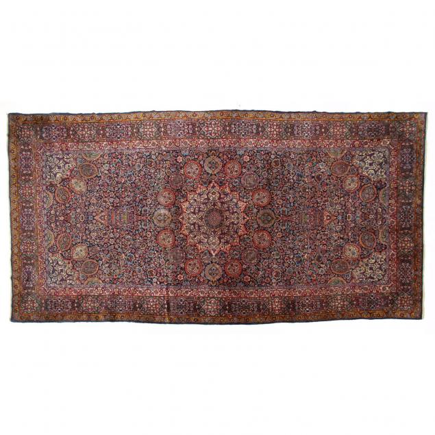 antique-persian-kirman-carpet