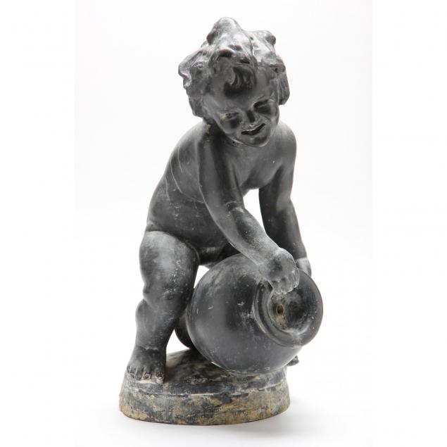 antique-lead-garden-statuette