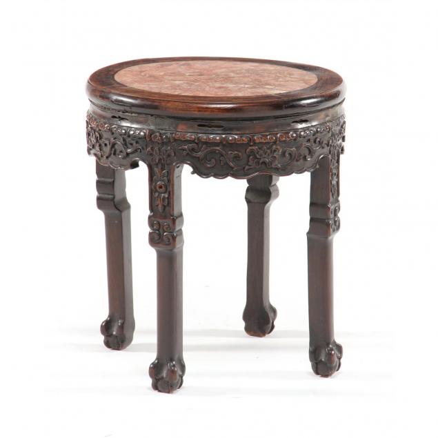 chinese-marble-top-carved-low-table