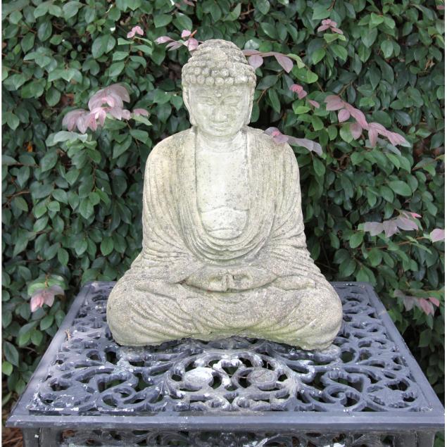 vintage-cast-stone-buddha