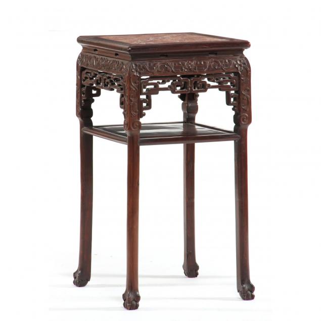 chinese-tall-carved-marble-top-stand