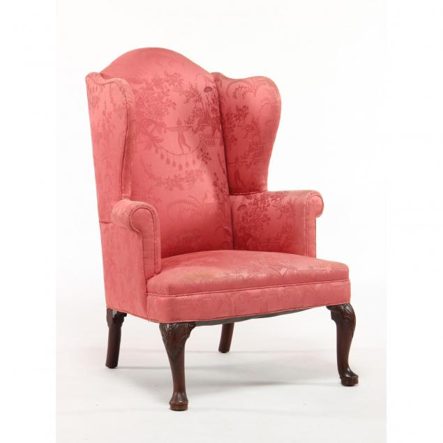 antique-english-queen-anne-style-wing-chair