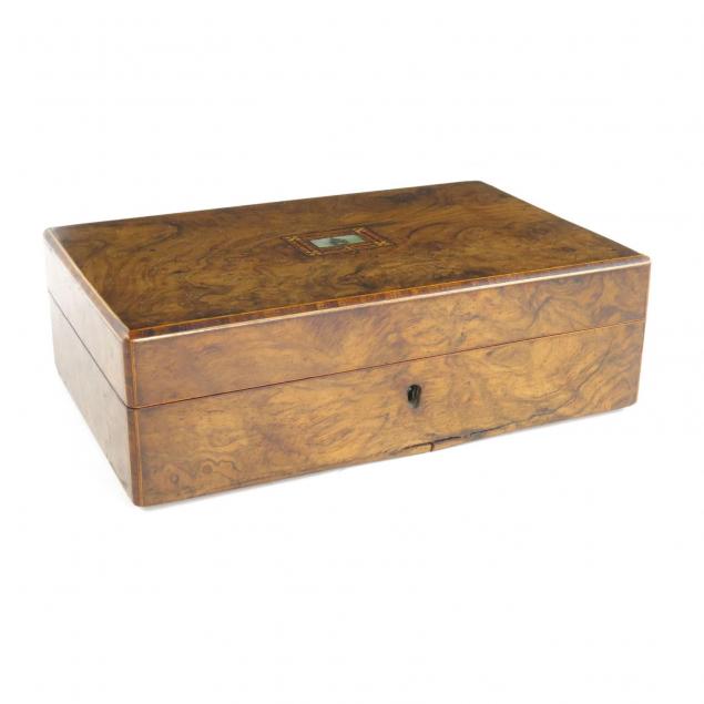 antique-english-burlwood-valuables-box