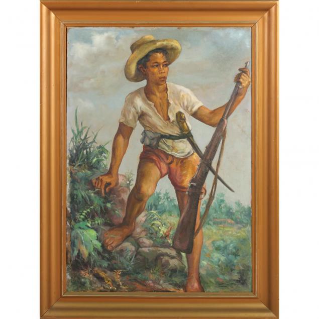 oscar-navarro-philippines-1921-1973-portrait-of-a-young-militant