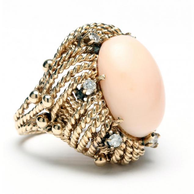 18kt-coral-and-diamond-ring