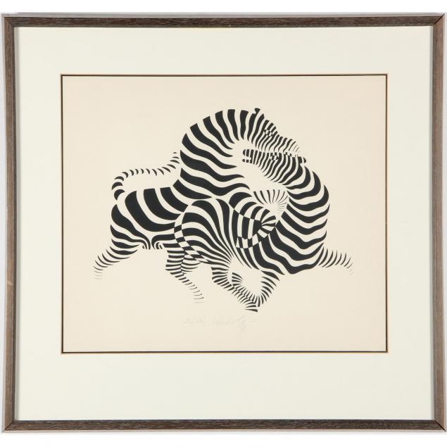 victor-vasarely-fr-hung-1906-1997-zebra-couple