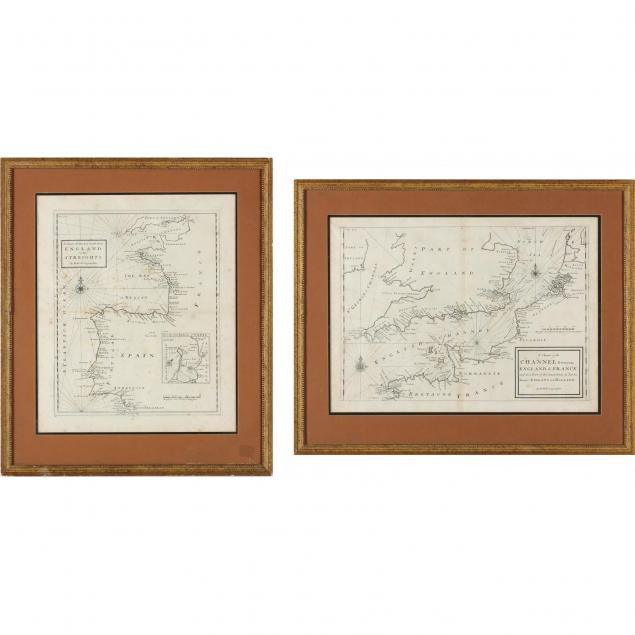 two-18th-century-european-coastal-maps-by-herman-moll