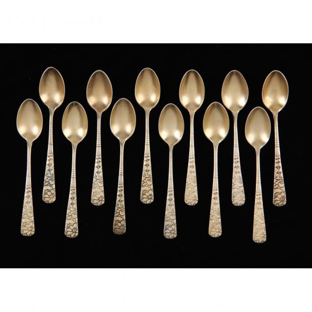 set-of-12-gorham-silver-gilt-demitasse-spoons-19th-century