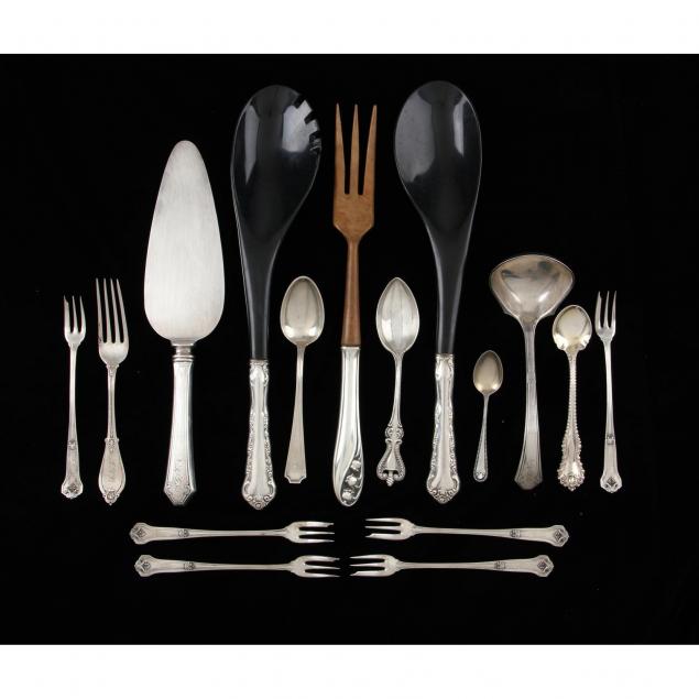 assorted-sterling-silver-flatware