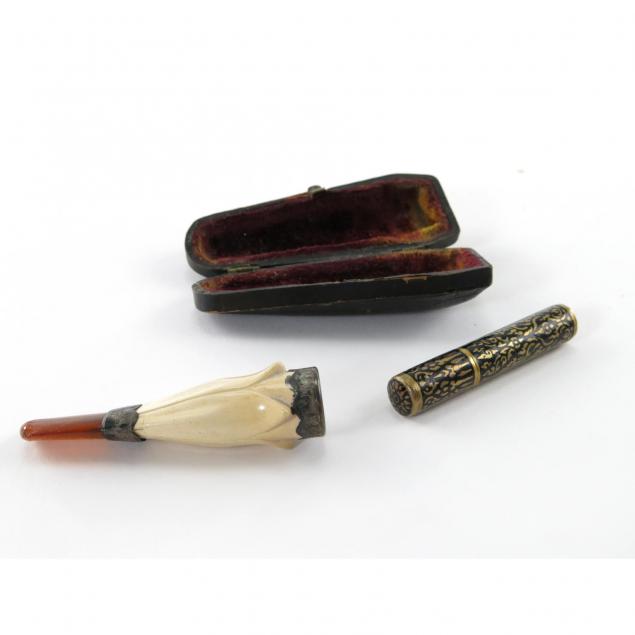 two-vintage-ladies-smoking-accessories