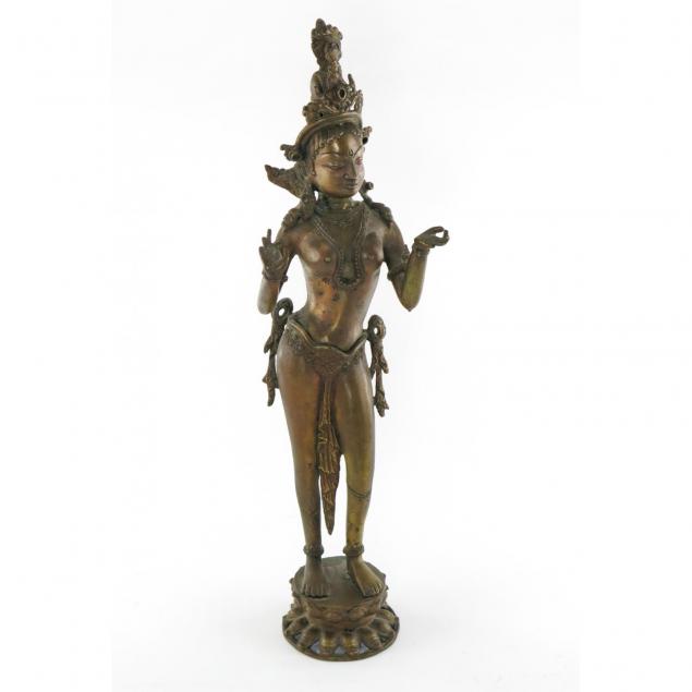 southeast-asian-bronze-goddess