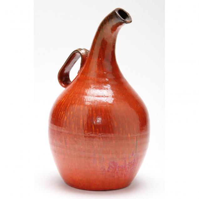 goose-neck-pitcher-j-b-cole-pottery